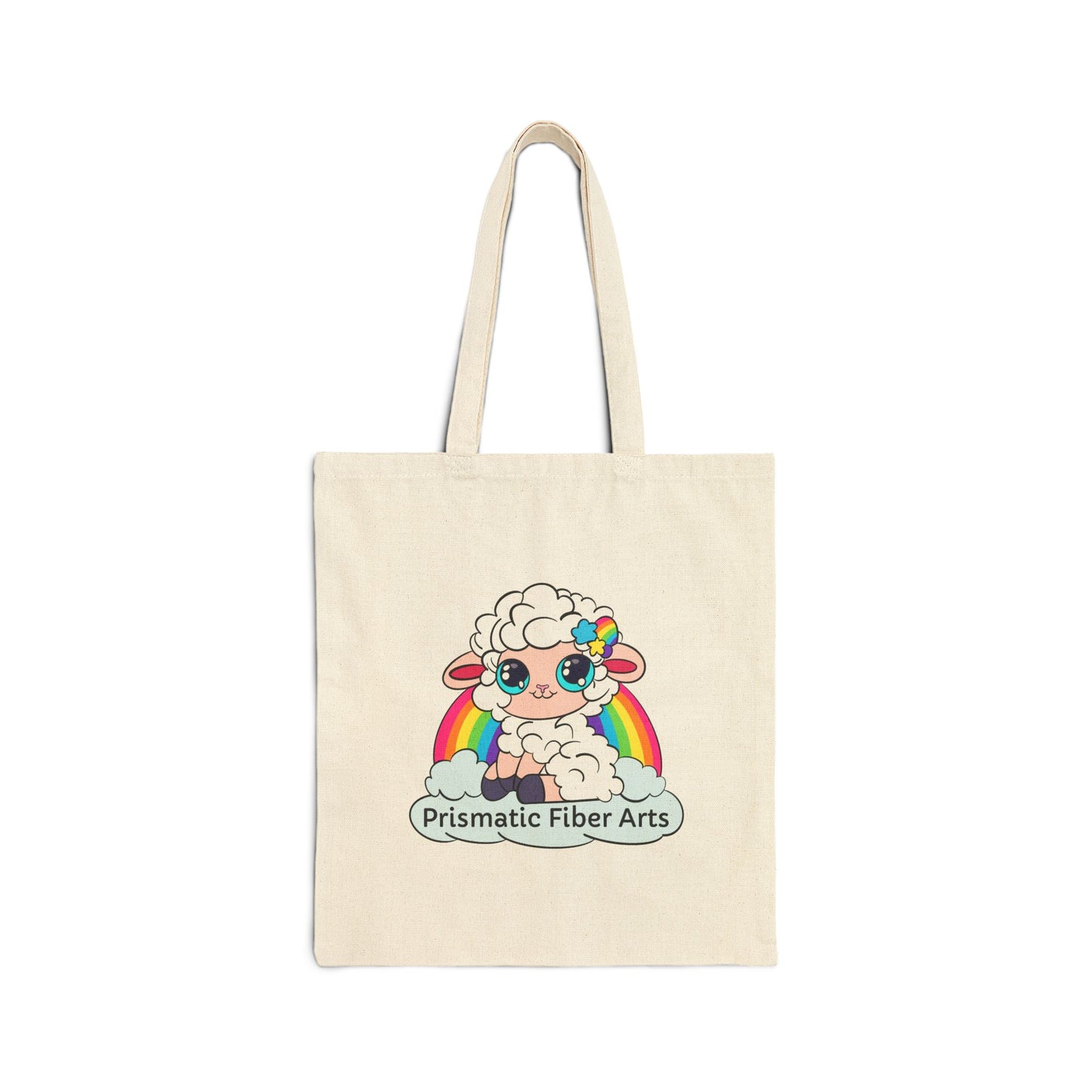 PFA Cotton Canvas Tote Bag - Prismatic Fiber Arts