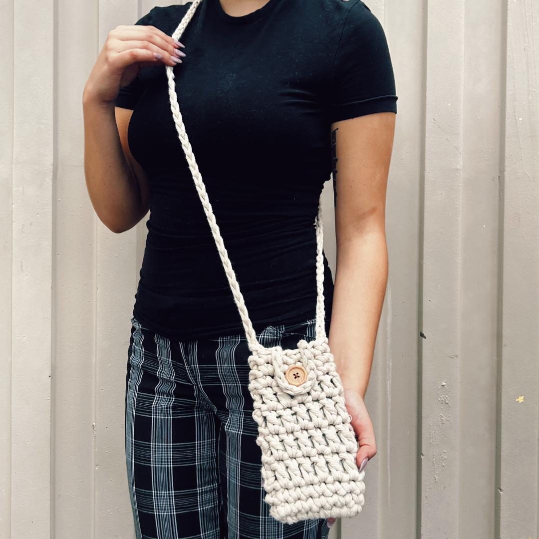 Crochet Phone Purse DIY Kit by Ganxxet x LilyBirdCrochet - Prismatic Fiber Arts