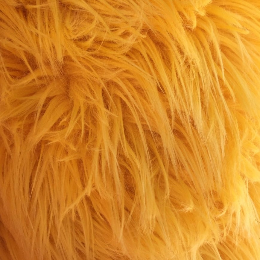 Luxury Long Pile Shaggy Faux Fur Fabric - Prismatic Fiber Arts
