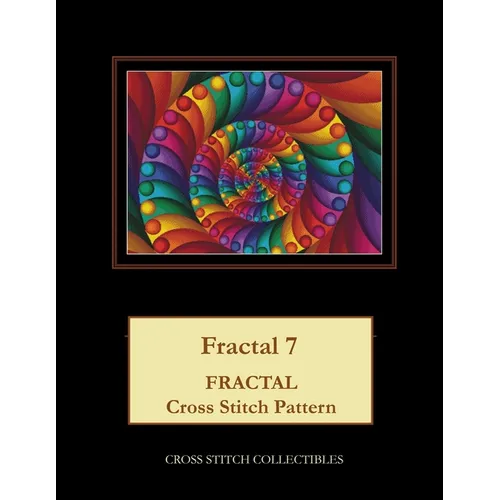 Fractal 7: Fractal Cross Stitch Pattern