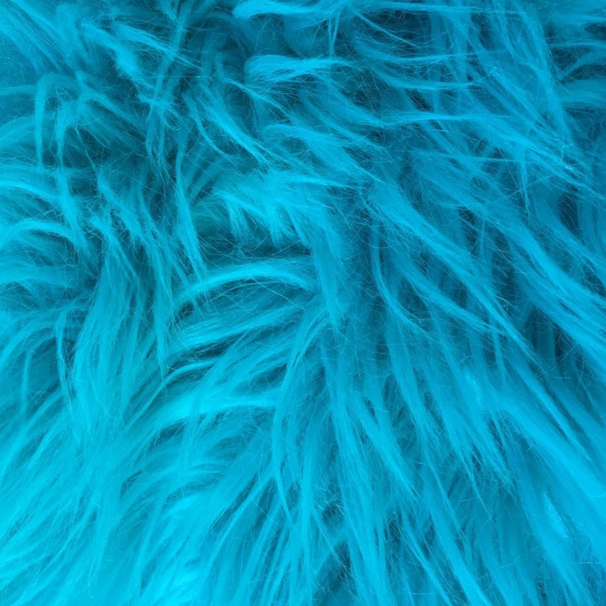 Luxury Long Pile Shaggy Faux Fur Fabric - Prismatic Fiber Arts