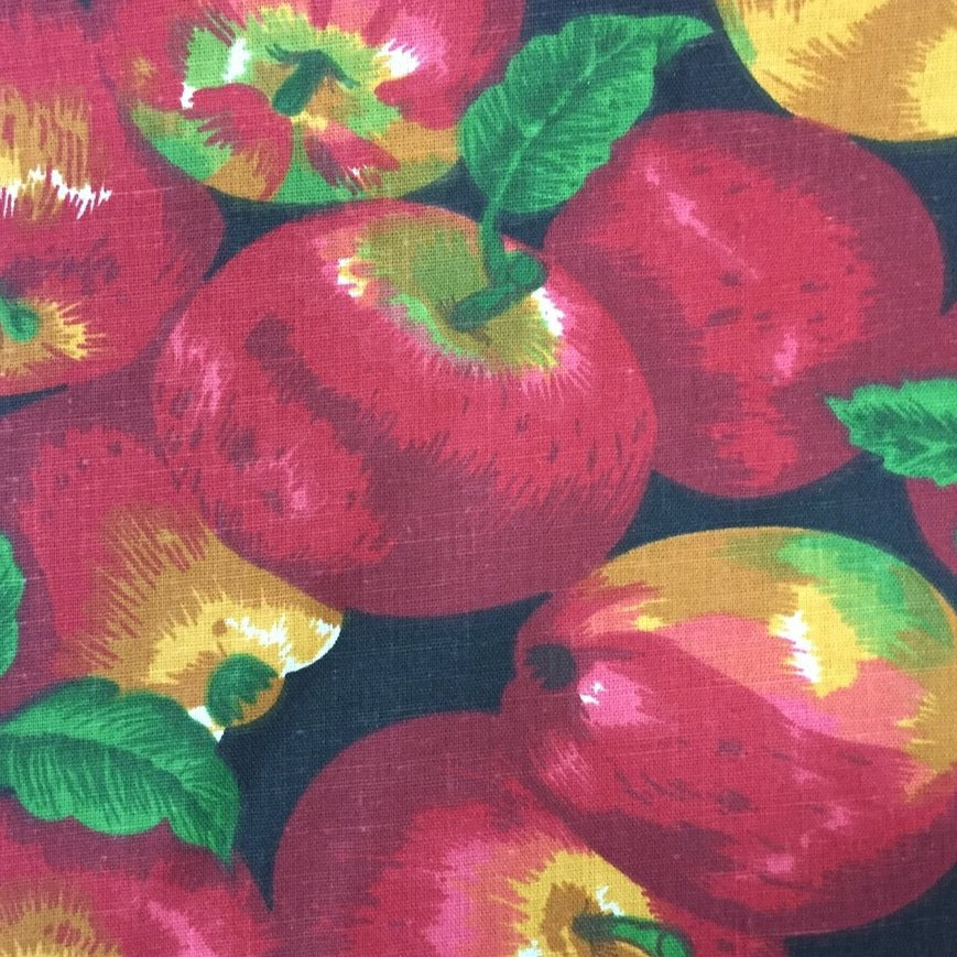 Fruit Printed Poly Cotton Fabric - Prismatic Fiber Arts