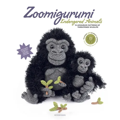 Zoomigurumi Endangered Animals: 15 Amigurumi Patterns of Threatened Wildlife Volume 11 - Paperback - Prismatic Fiber Arts