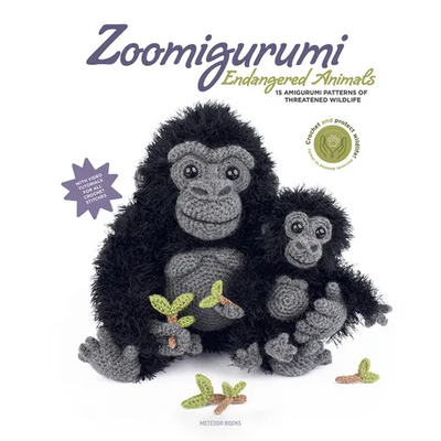 Zoomigurumi Endangered Animals: 15 Amigurumi Patterns of Threatened Wildlife Volume 11 - Paperback - Prismatic Fiber Arts
