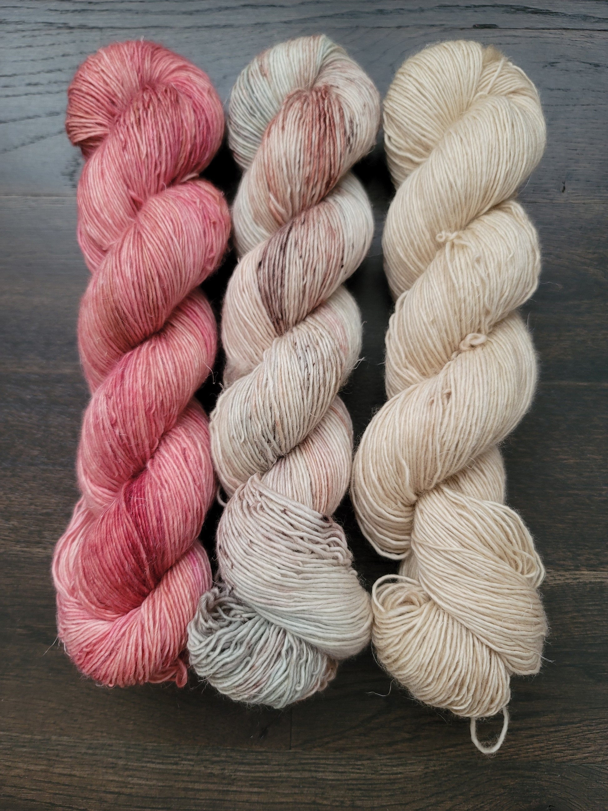 Farm Fresh eggs 3 skein kit - Prismatic Fiber Arts