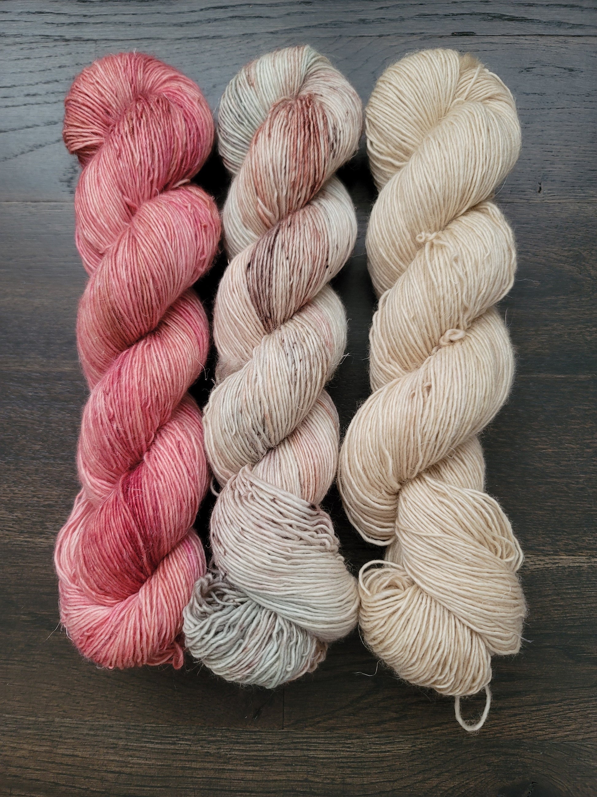 Farm Fresh eggs 3 skein kit - Prismatic Fiber Arts