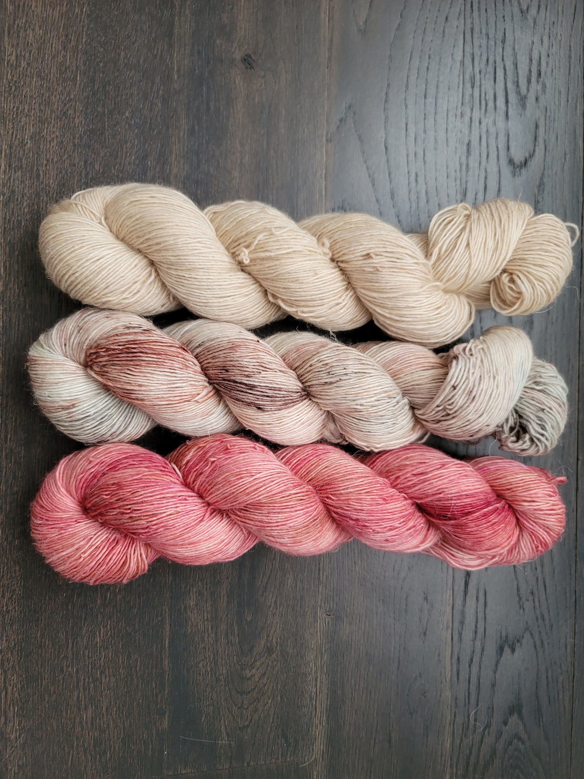 Farm Fresh eggs 3 skein kit - Prismatic Fiber Arts