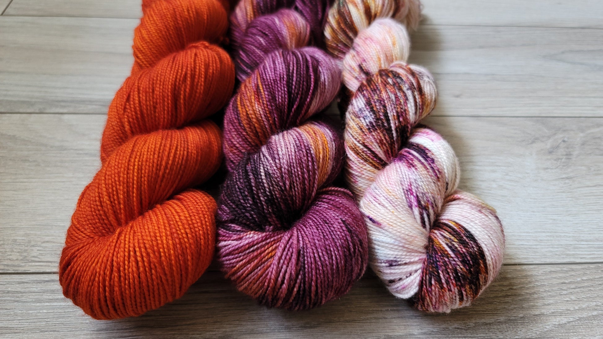 Mulled Wine 3 skein kit - Prismatic Fiber Arts