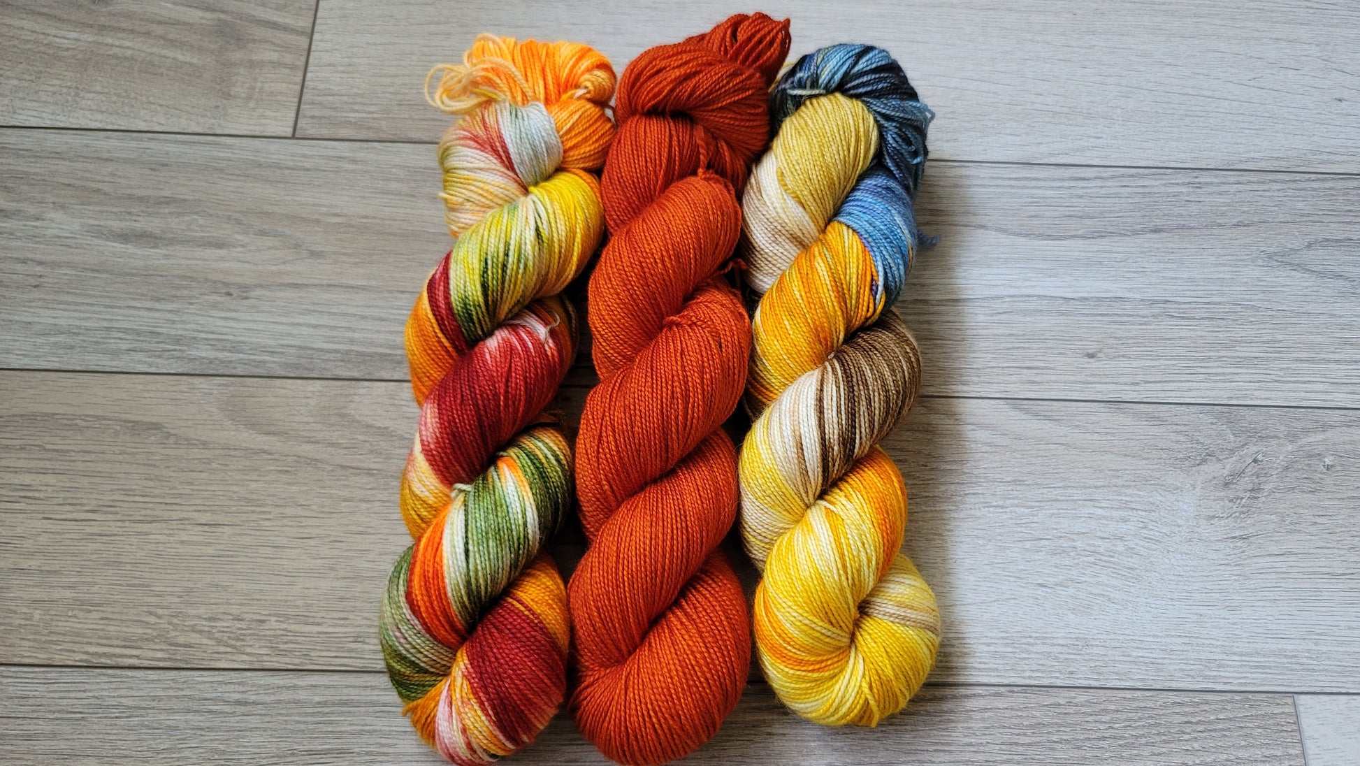Cozy Autumn 3 skein kit - Prismatic Fiber Arts