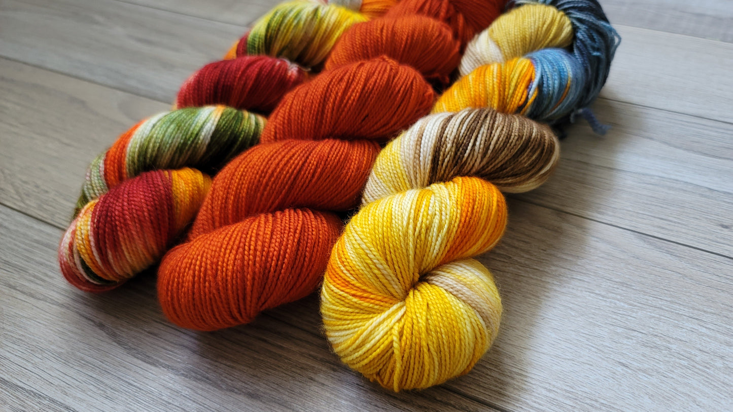 Cozy Autumn 3 skein kit - Prismatic Fiber Arts
