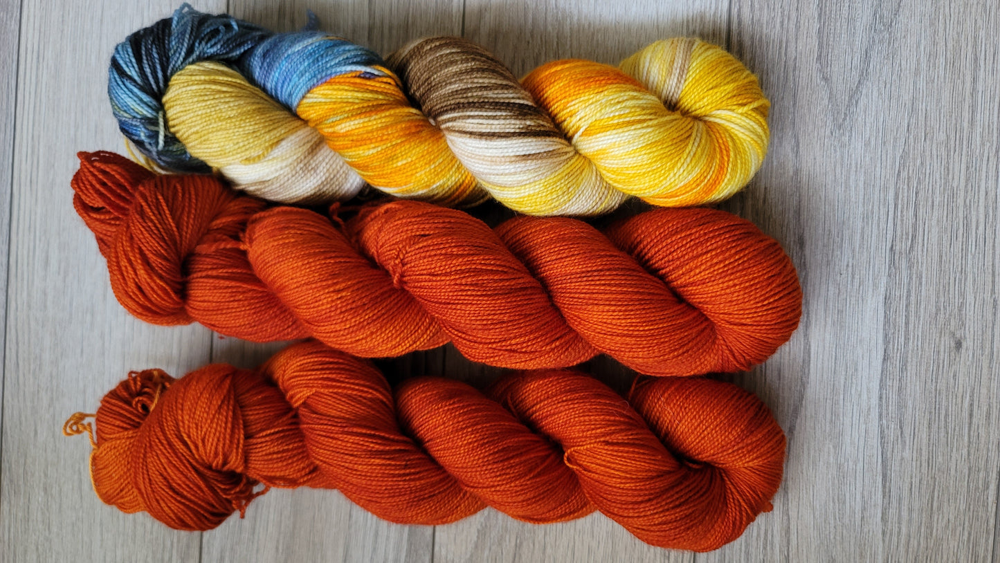 Scarecrow 3 skein kit - Prismatic Fiber Arts