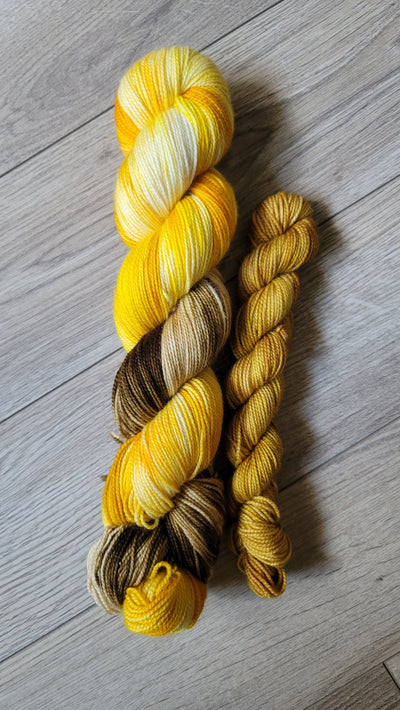 Sunflower Sunset Sock Set - Prismatic Fiber Arts