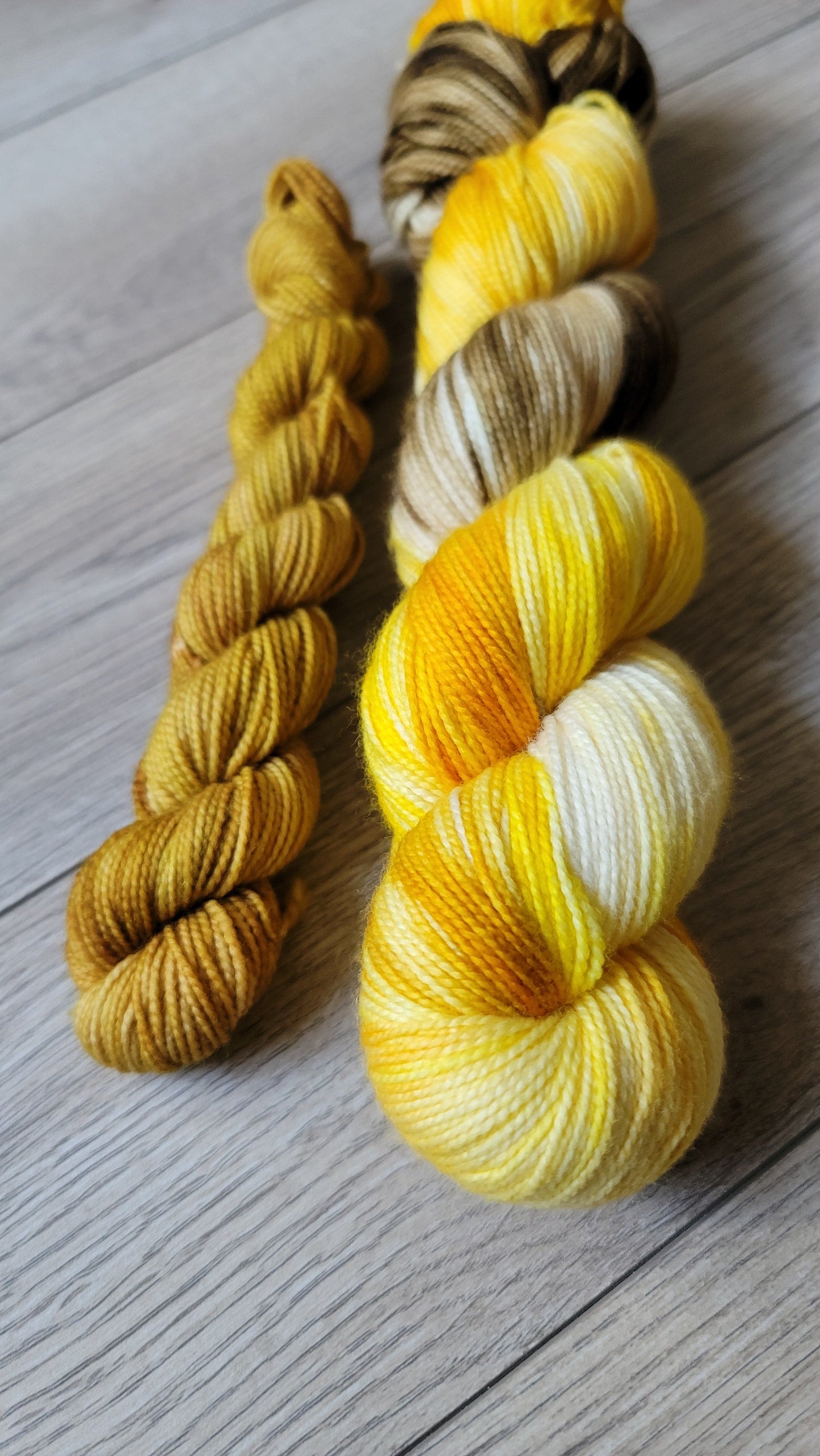 Sunflower Sunset Sock Set - Prismatic Fiber Arts