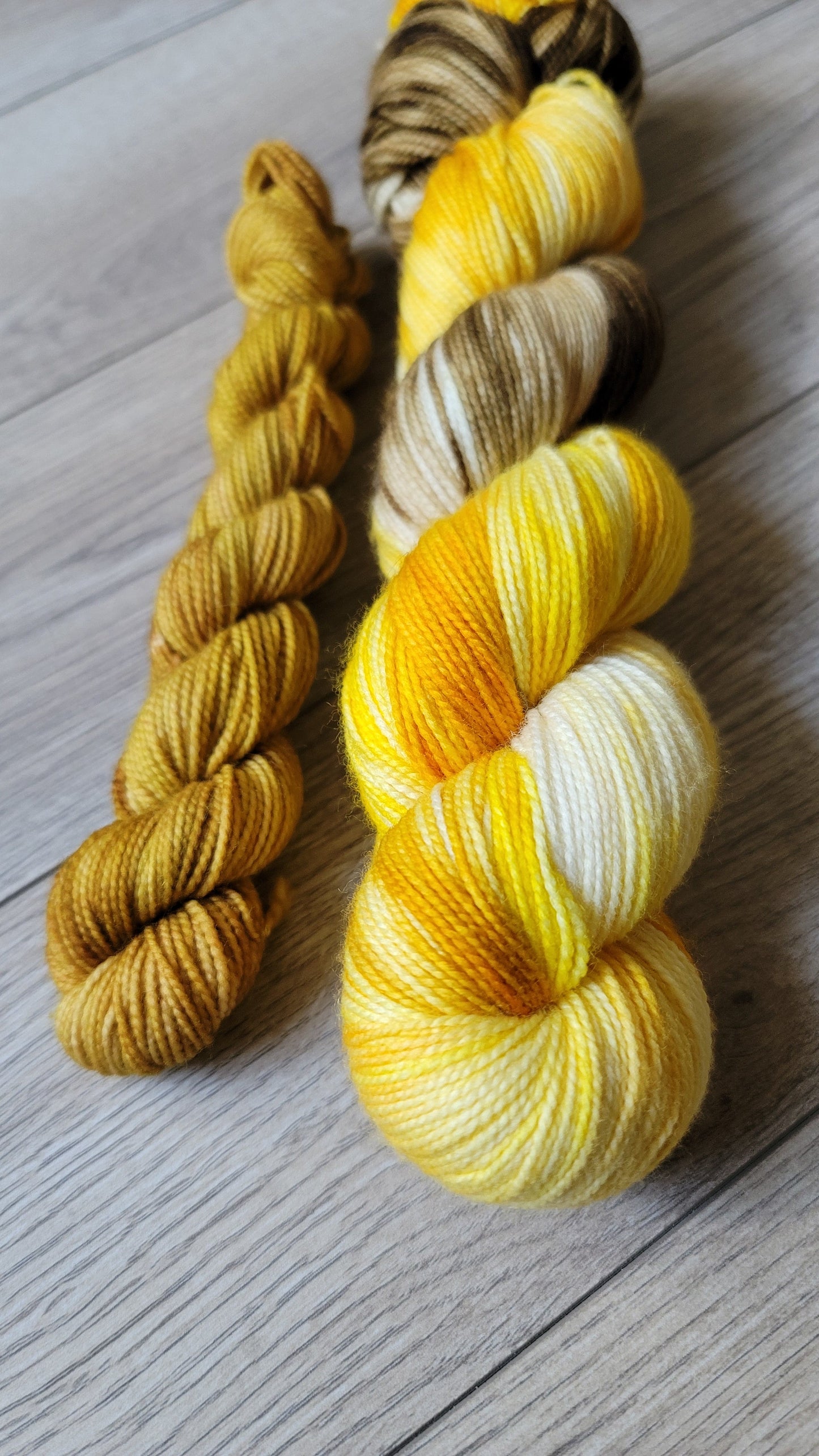 Sunflower Sunset Sock Set - Prismatic Fiber Arts