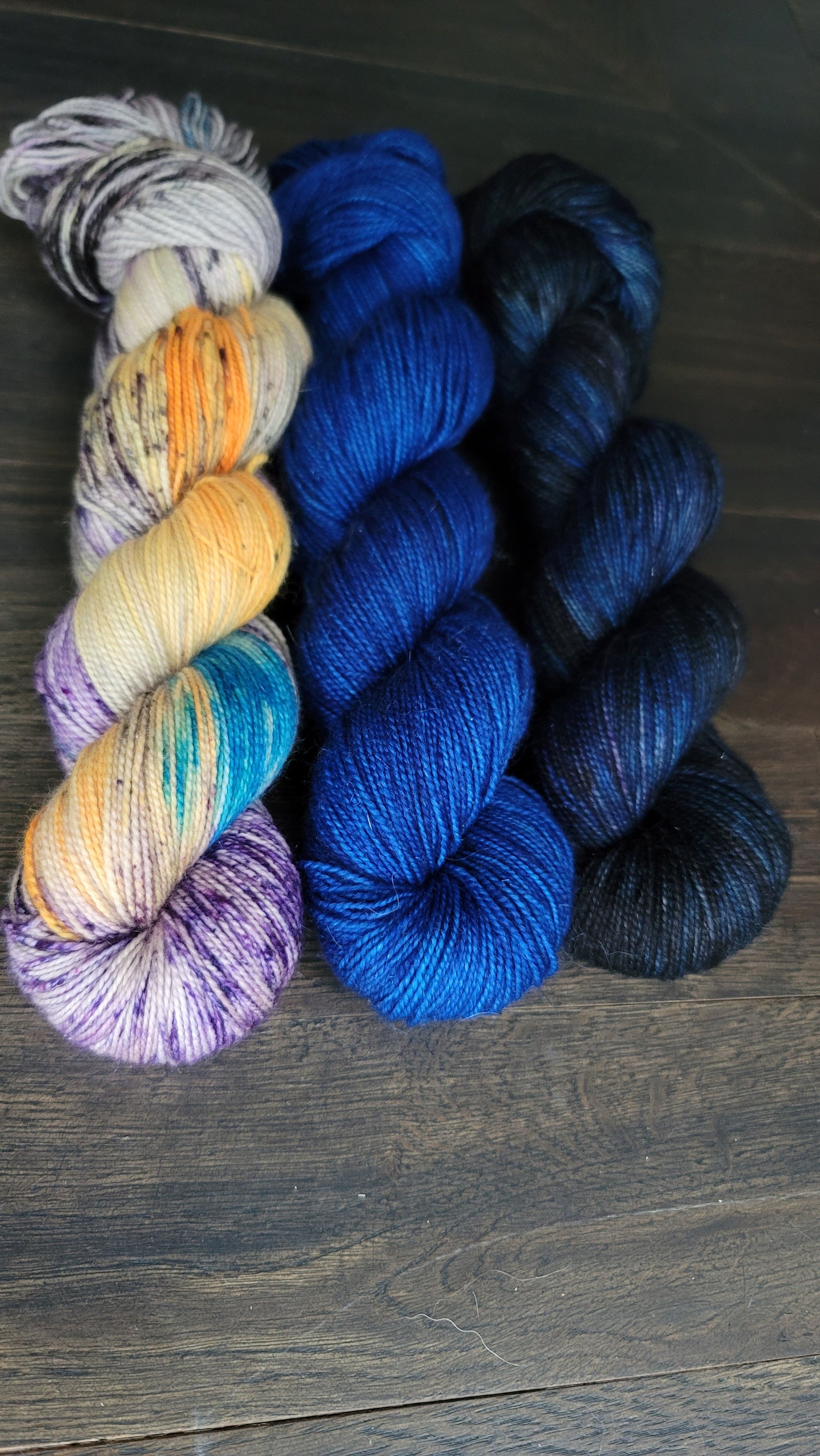 Under The Harvest Moon 3 skein kit - Prismatic Fiber Arts