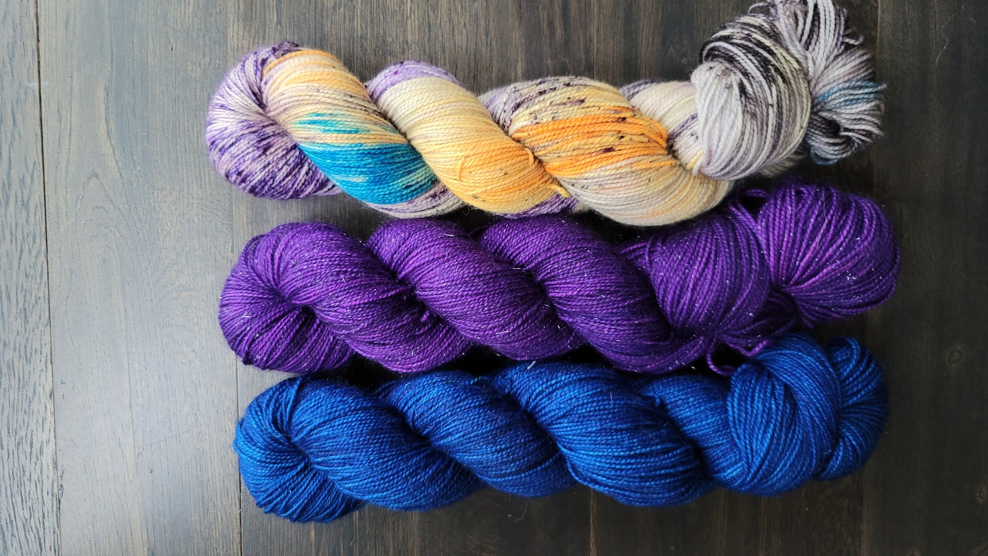 Moonwater 3 skein kit - Prismatic Fiber Arts