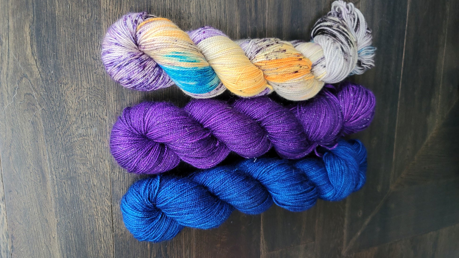 Moonwater 3 skein kit - Prismatic Fiber Arts