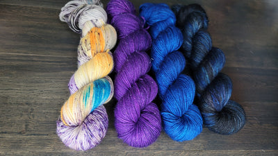 Under The Harvest Moon 4 skein kit - Prismatic Fiber Arts