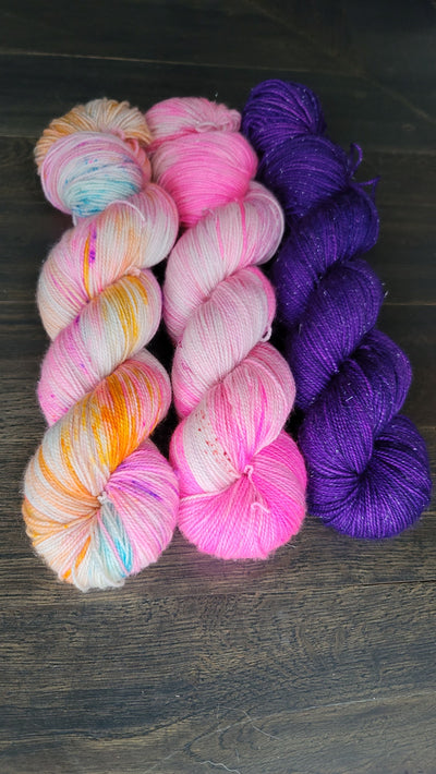 Meditate 3 skein kit - Prismatic Fiber Arts