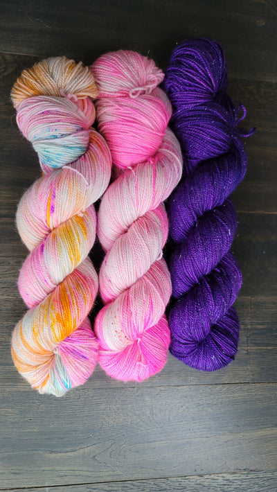 Meditate 3 skein kit - Prismatic Fiber Arts