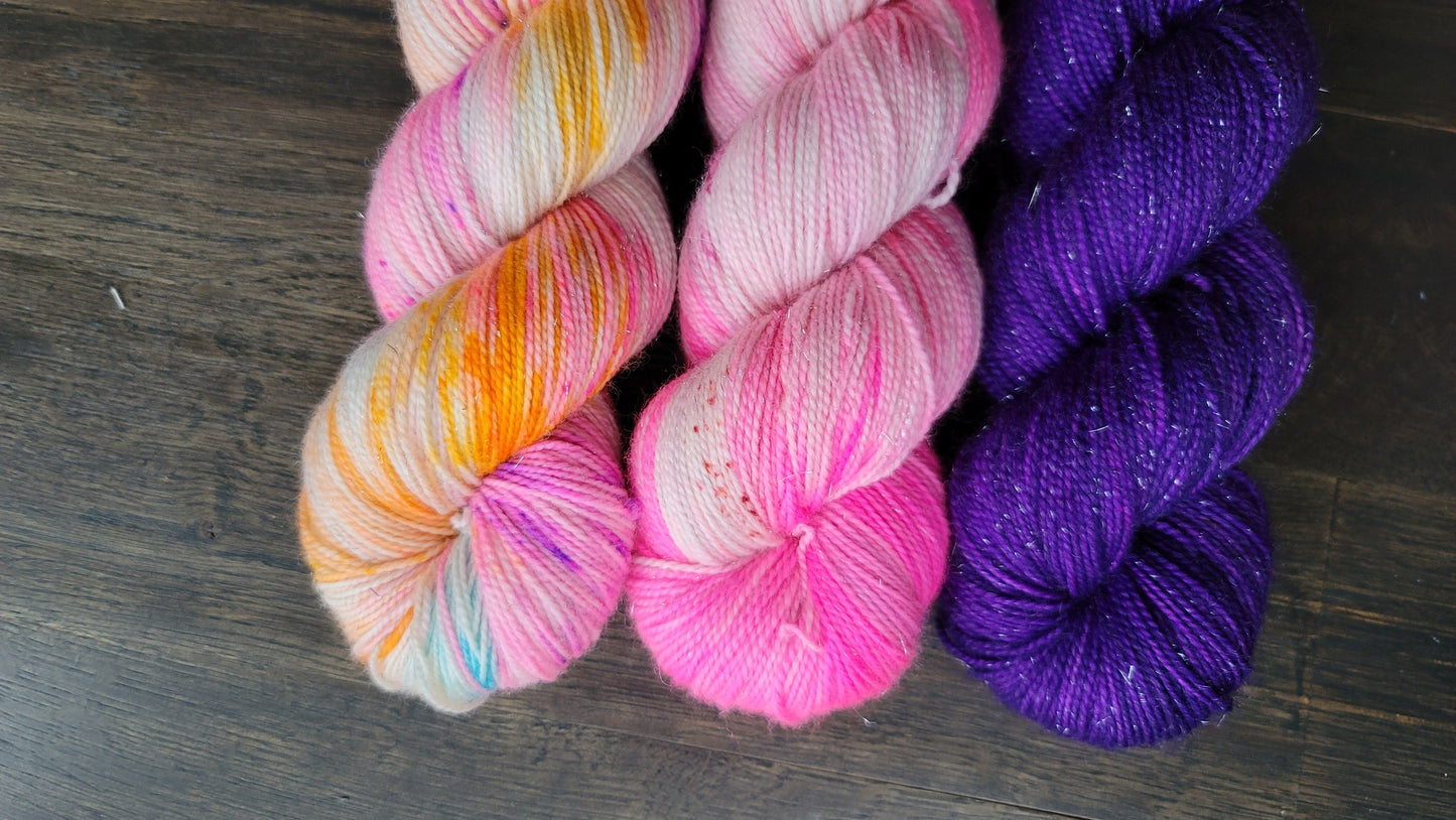 Meditate 3 skein kit - Prismatic Fiber Arts