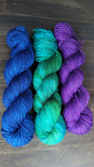 Cleanse and Recharge 3 skein kit - Prismatic Fiber Arts