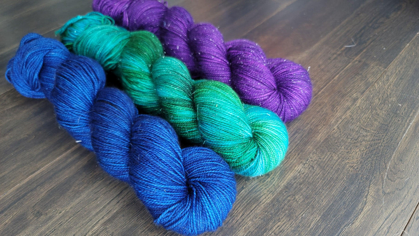 Cleanse and Recharge 3 skein kit - Prismatic Fiber Arts