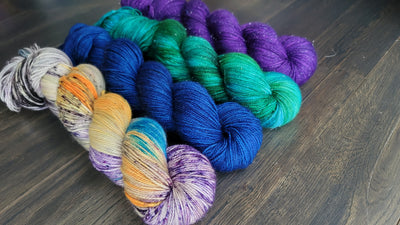 Meditate with Pure Intensions 4 skein kit - Prismatic Fiber Arts