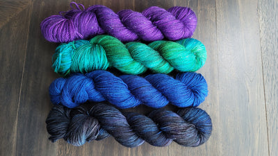 Relax and Recharge 4 skein kit - Prismatic Fiber Arts