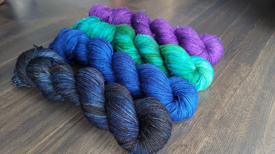 Relax and Recharge 4 skein kit - Prismatic Fiber Arts