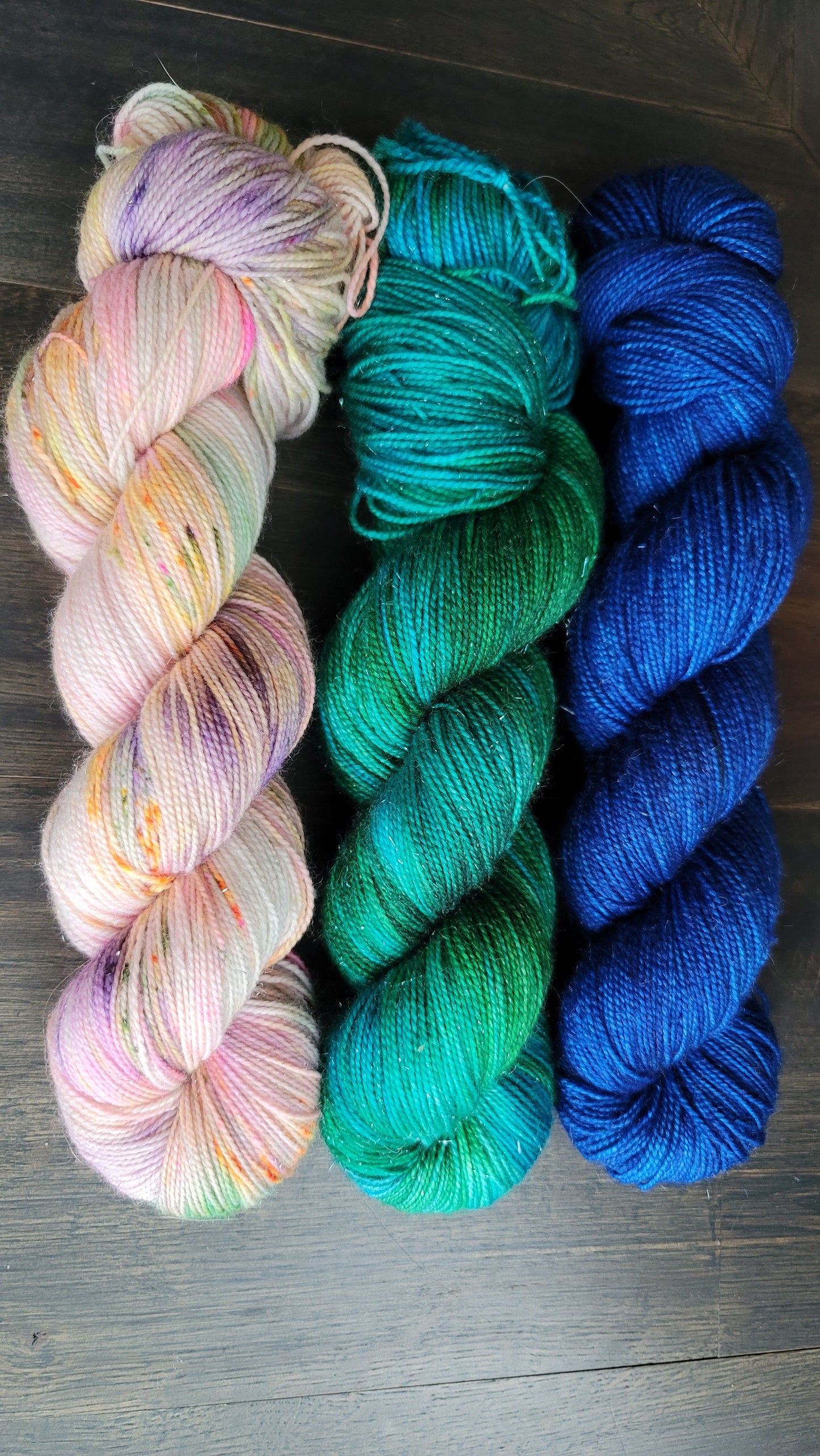 Flower Moon 3 skein kit - Prismatic Fiber Arts