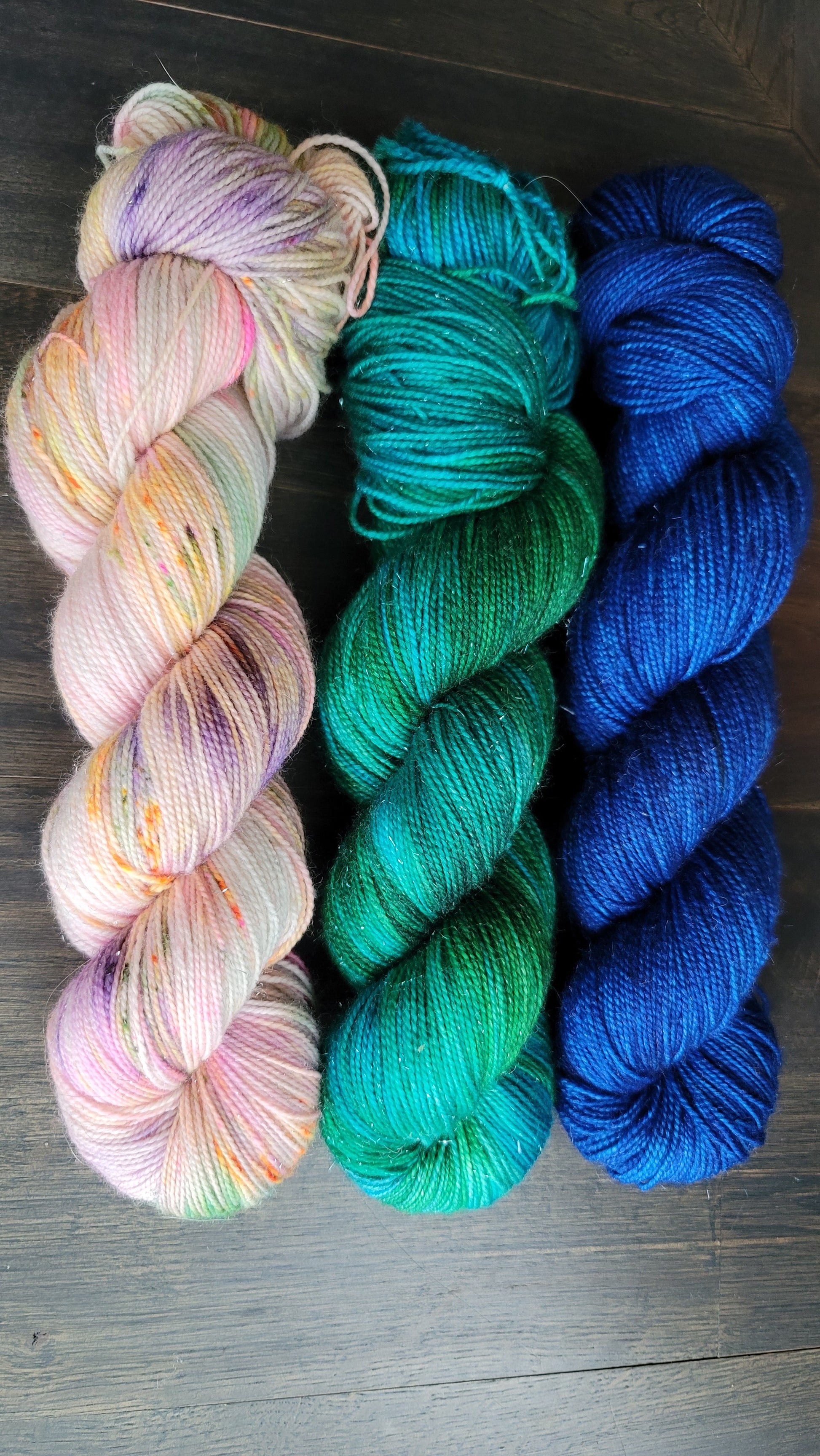 Flower Moon 3 skein kit - Prismatic Fiber Arts
