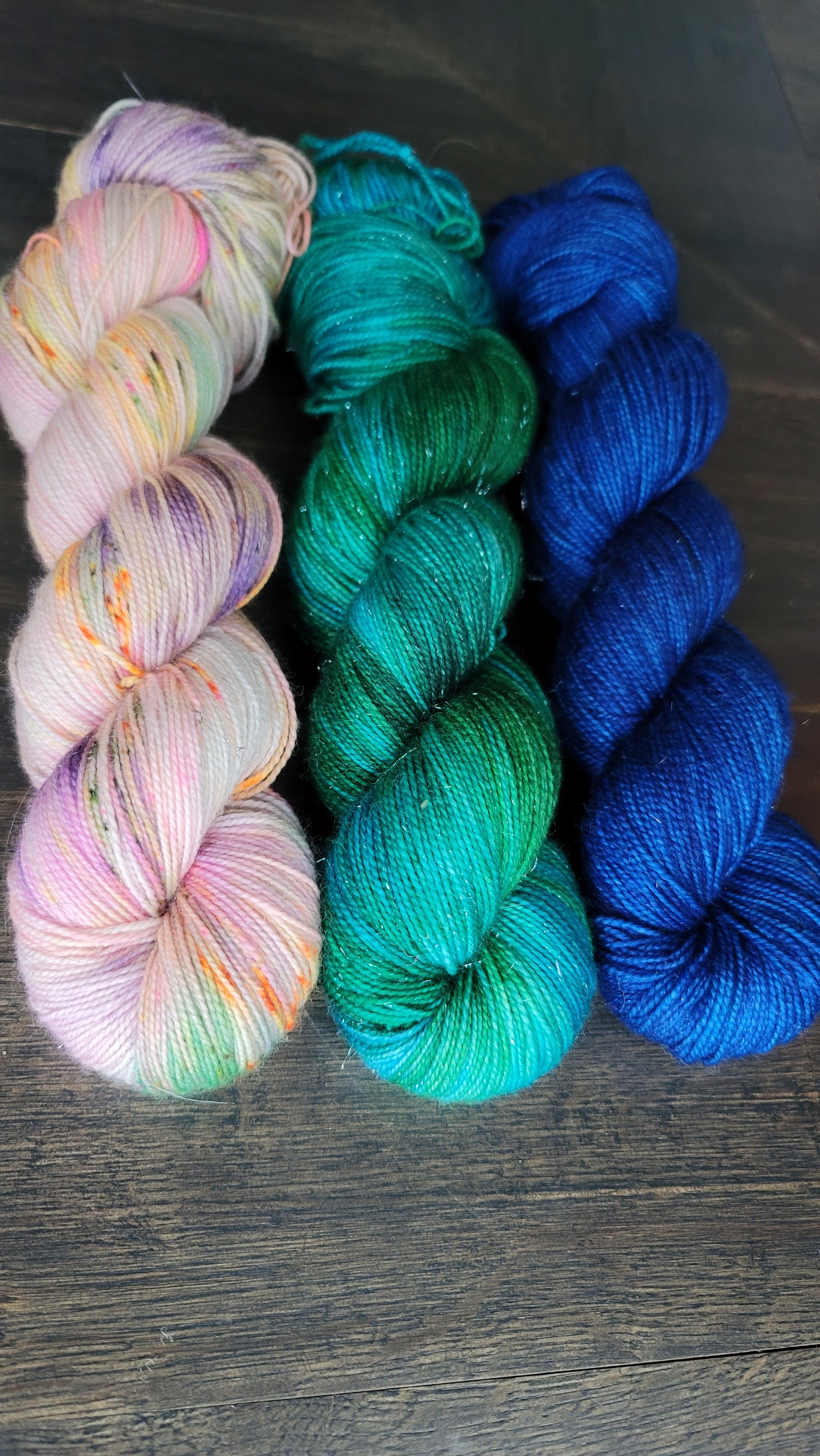 Flower Moon 3 skein kit - Prismatic Fiber Arts