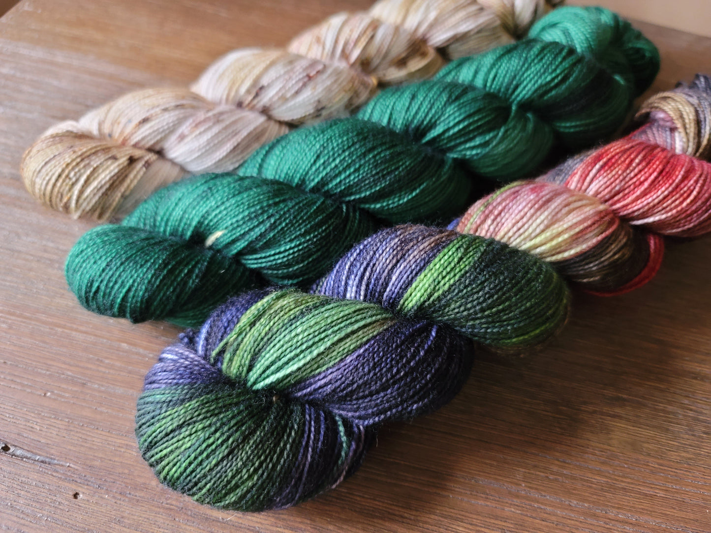 Woolen Woodland Wonders 3 skein kit - Prismatic Fiber Arts