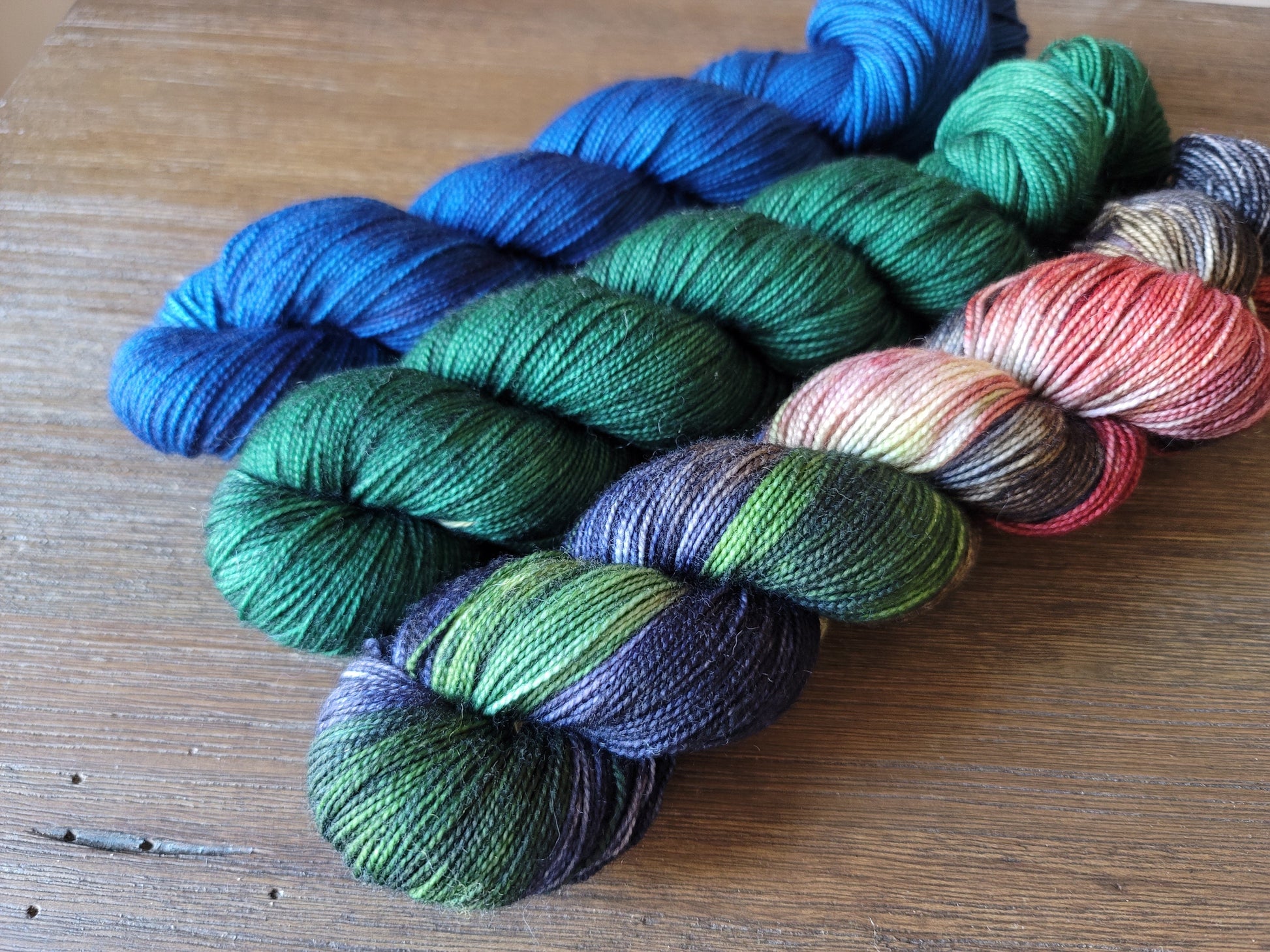 Woolen Woodland Wonders 3 skein kit - Prismatic Fiber Arts
