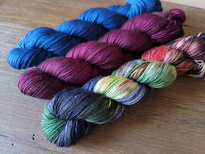 Woolen Woodland Wonders 3 skein kit - Prismatic Fiber Arts