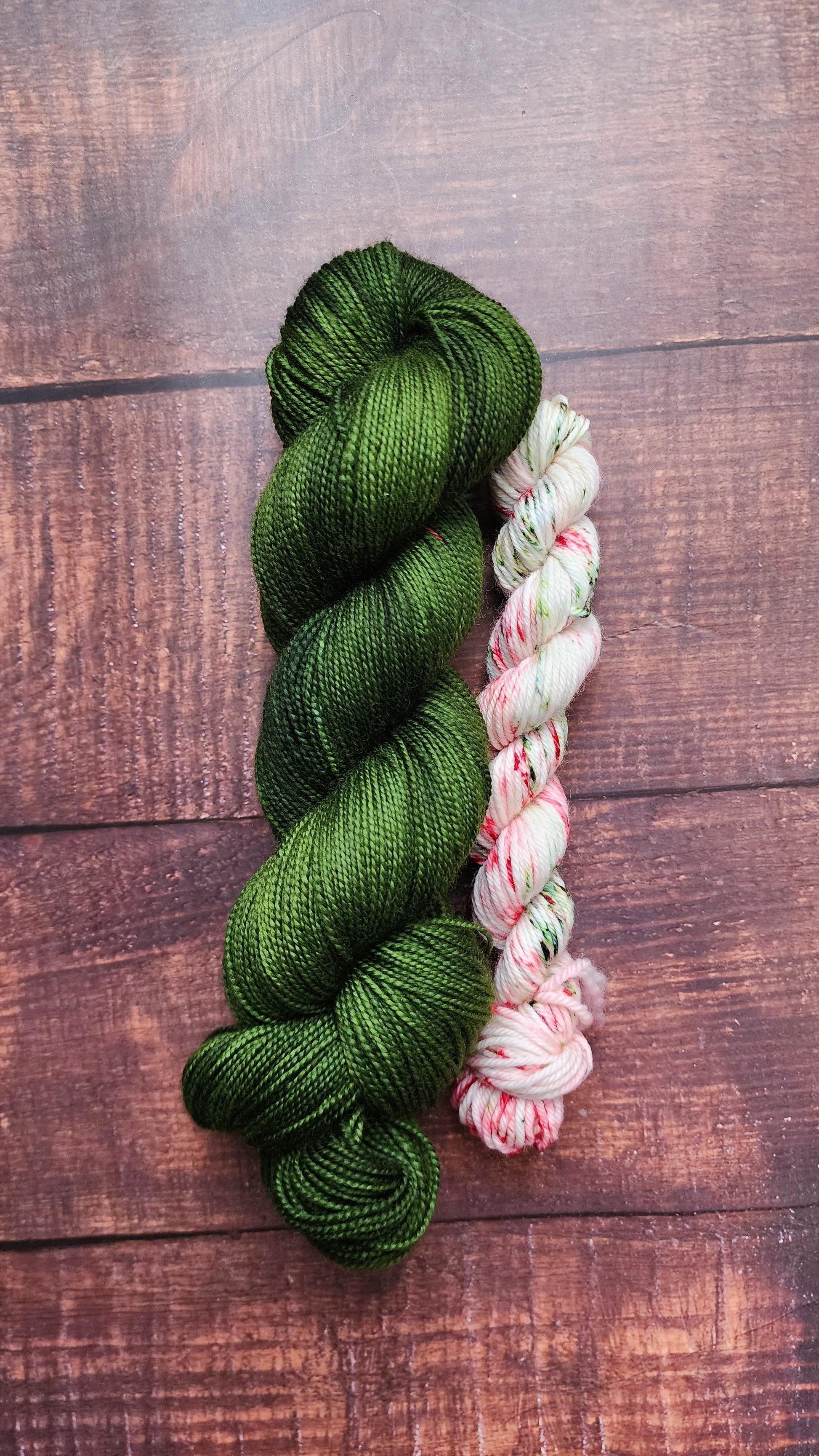 Haul out the Holly Sock Set - Prismatic Fiber Arts
