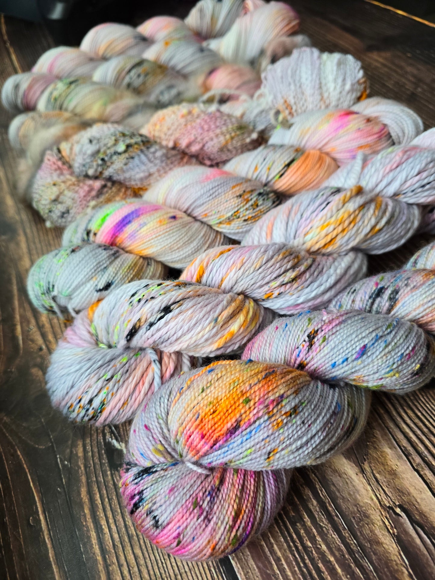 Groovy Halloween single skein - Prismatic Fiber Arts