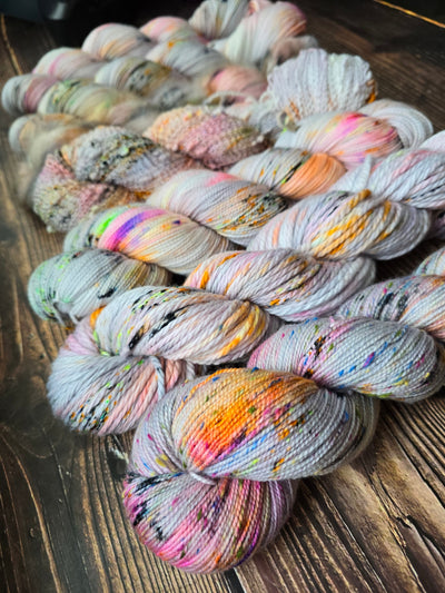 Groovy Halloween single skein - Prismatic Fiber Arts