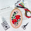 Beetlejuice Sandworm Embroidery Kit - Prismatic Fiber Arts