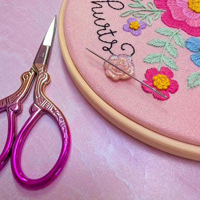 I'm tired and everything hurts Embroidery Kit - Beginner Friendly - Prismatic Fiber Arts