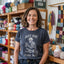 One More Row Skeleton T-shirt - Prismatic Fiber Arts