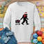 Bigfoot & yarn Long Sleeve T-shirt - Prismatic Fiber Arts
