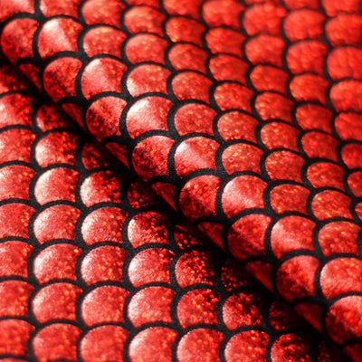 Mermaid Scale Spandex Fabric - Prismatic Fiber Arts