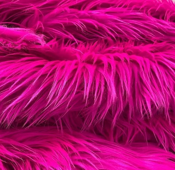 Shaggy Long Pile Faux Fur Fabric (4" Pile) - Prismatic Fiber Arts