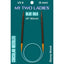 Blue Silk | 24" Circular Knitting Needles | Ebony | 9 Sizes - Prismatic Fiber Arts
