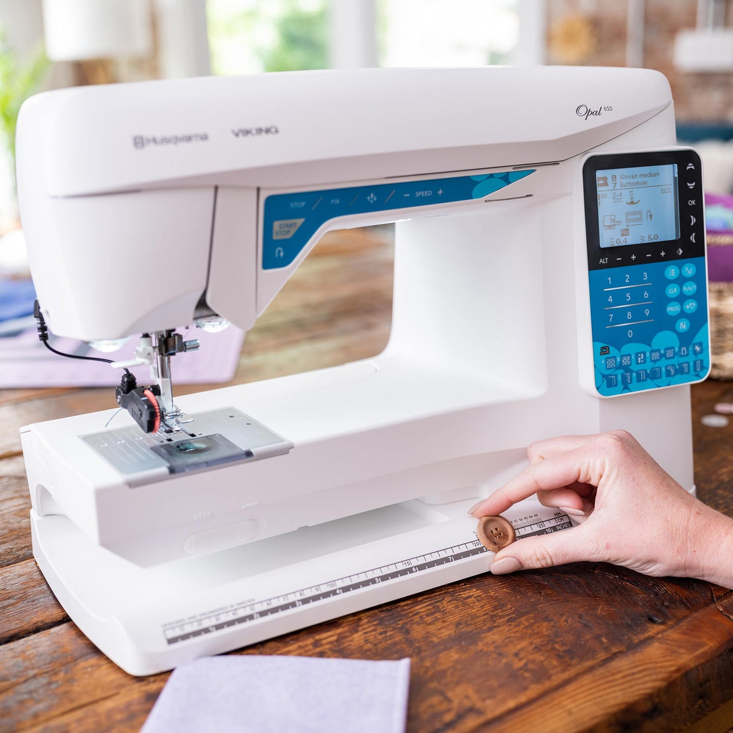 HUSQVARNA® VIKING® OPAL™ 650 Sewing Machine - Prismatic Fiber Arts