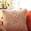 Cabled Cushion Cover - Prismatic Fiber Arts