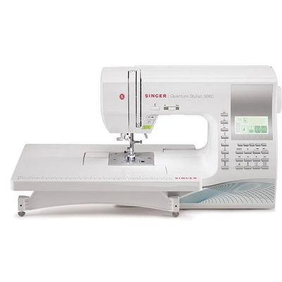 SINGER® Quantum Stylist 9960 Sewing Machine with Extension Table - Prismatic Fiber Arts