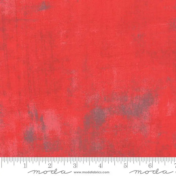 290 Geranium Moda Grunge - Fat Quarter - Prismatic Fiber Arts
